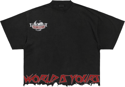 The World is Yours Cropped Tee