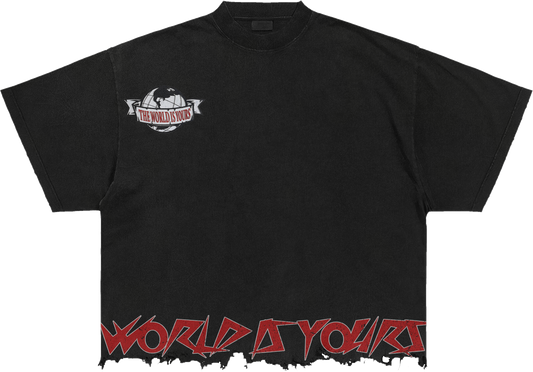 The World is Yours Cropped Tee