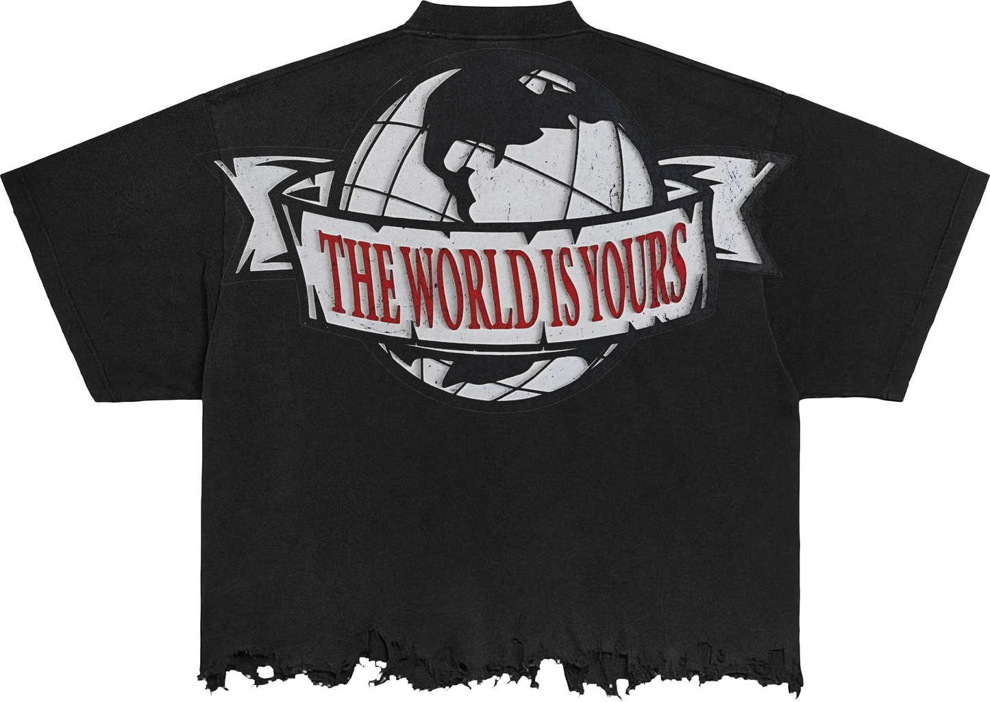 The World is Yours Cropped Tee